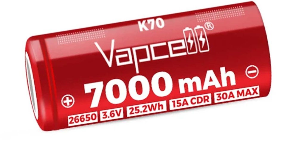 Vapcell k70